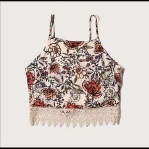 Abercrombie Tie Back Top